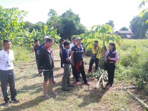โครงการฝึกอบรมศึกษาดูงานเสริมสร้างความรู้ด้านเศรษฐกิจพอเพียง