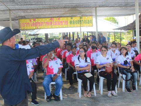โครงการฝึกอบรมศึกษาดูงานเสริมสร้างความรู้ด้านเศรษฐกิจพอเพียง