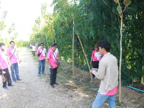 โครงการฝึกอบรมศึกษาดูงานเสริมสร้างความรู้ด้านเศรษฐกิจพอเพียง