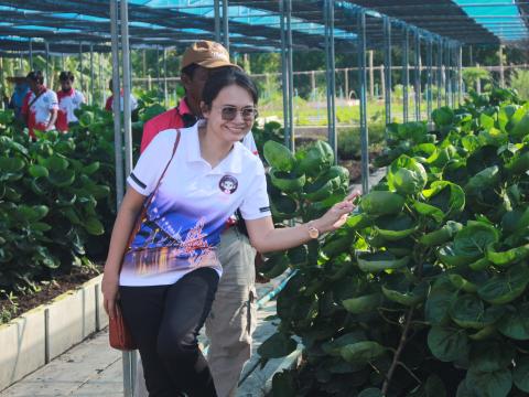 โครงการฝึกอบรมศึกษาดูงานเสริมสร้างความรู้ด้านเศรษฐกิจพอเพียง